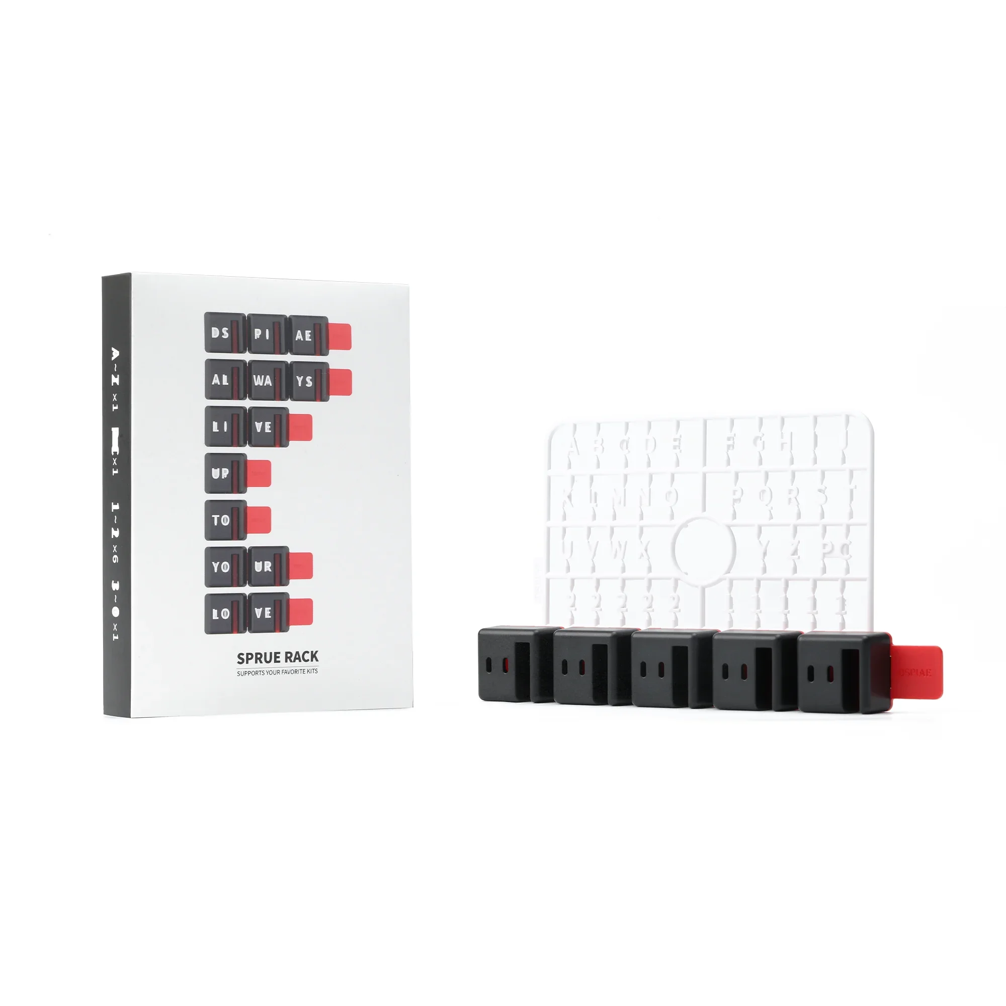 Model Kit Runner Organizer - Dspiae PT-SR Easy Assembly Model Panel