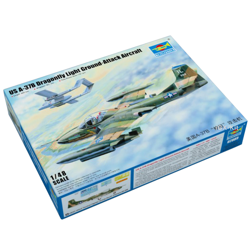 Model Kit Jet - Trumpeter 02889 1/48 US A-37B A37