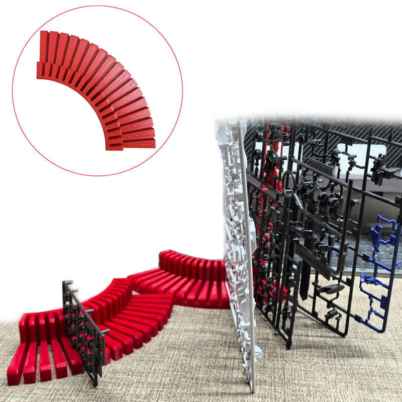 Model Kit Runner Organizer - 1PCS 16-Slot Fan-Shaped Model Runner Rack