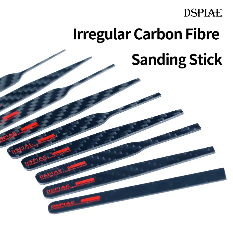 Model Kit Runner Organizer - DISPIAE Special-shaped Carbon Fiber Sanding Plate