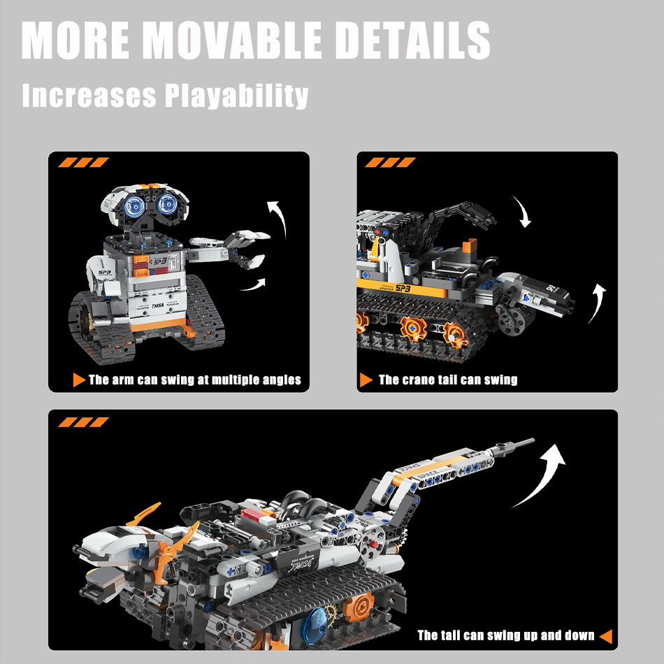 2024 Technical RC 5 in 1 Trans - Model Kit Robocop ulasan dan harga