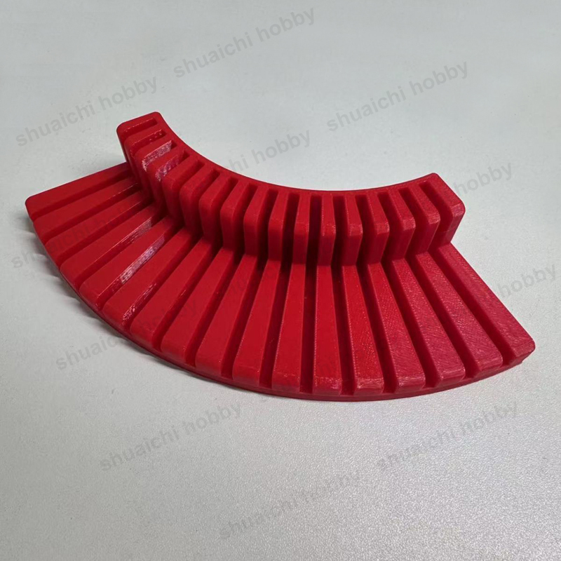 1PCS 16-Slot Fan-Shaped Model  - Model Kit Runner Organizer ulasan dan harga