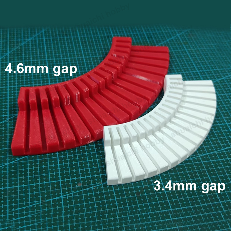 1PCS 16-Slot Fan-Shaped Model  - Model Kit Runner Organizer ulasan dan harga