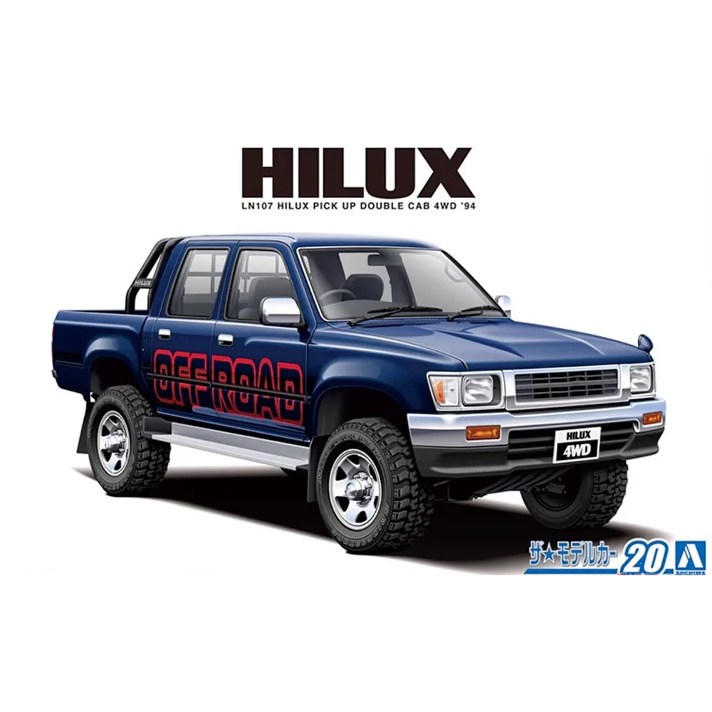 Aoshima 06217 1/24 LN107 Hilux - Model Kit Nissan Skyline ulasan dan harga