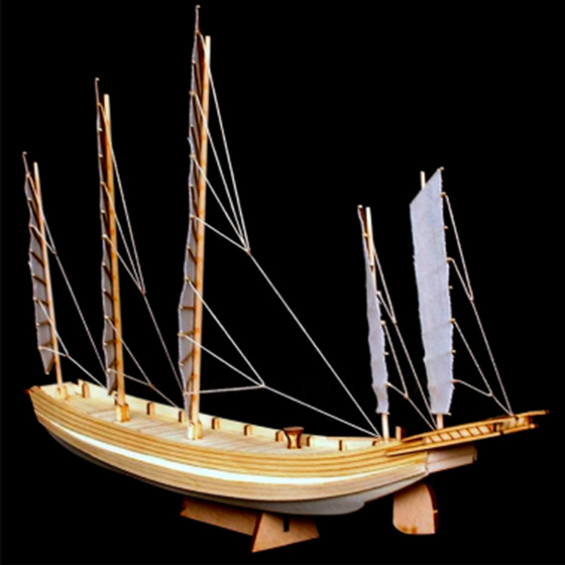 1pcs Chinese sand boat wooden  - Model Kit Keroro ulasan dan harga