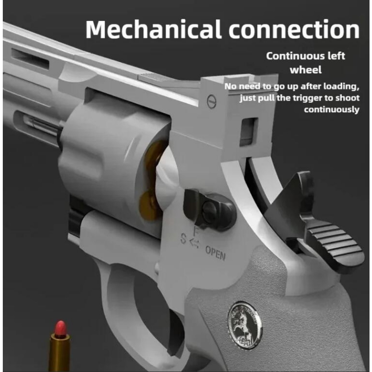 Continuous Fire ZP5 357 Revolv - Model Kit Revolver ulasan dan harga