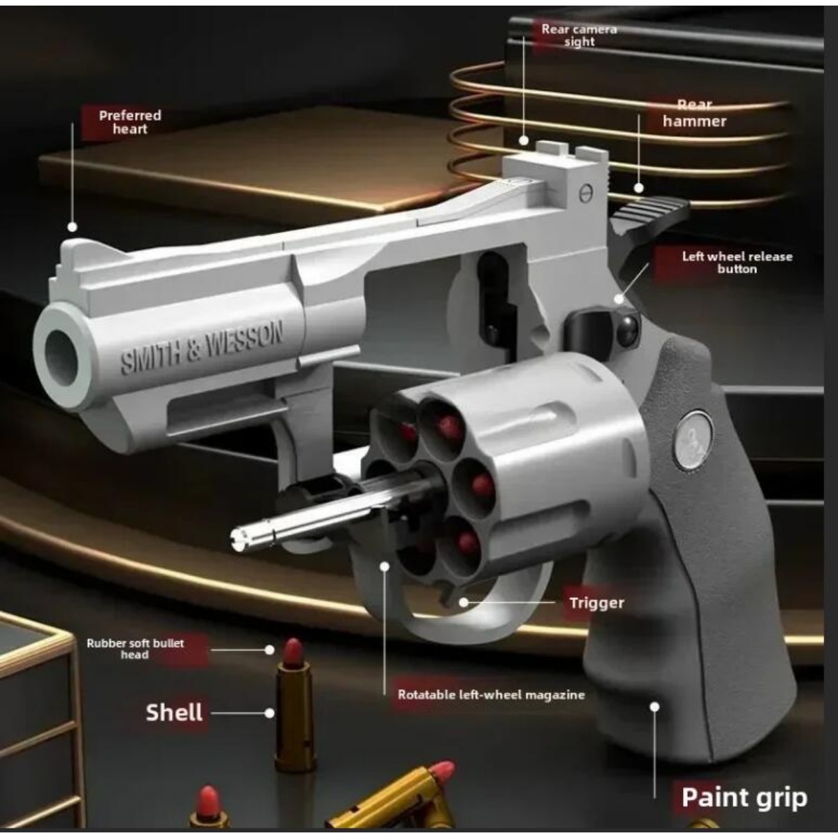 Continuous Fire ZP5 357 Revolv - Model Kit Revolver ulasan dan harga