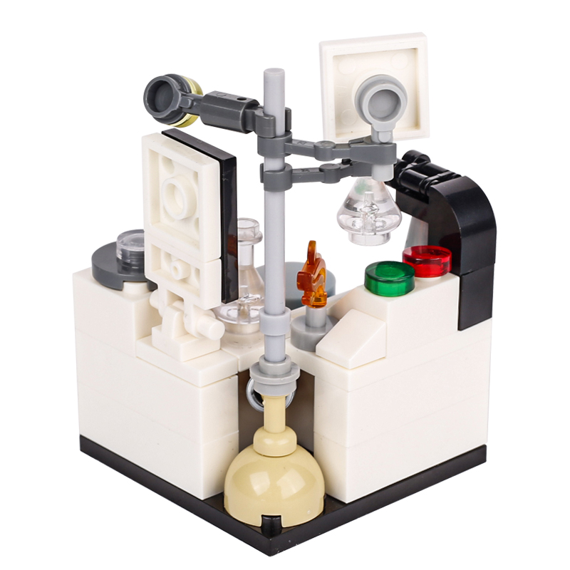 MOC City Laboratory Lab Buildi - Model Kit Zhao Yun ulasan dan harga