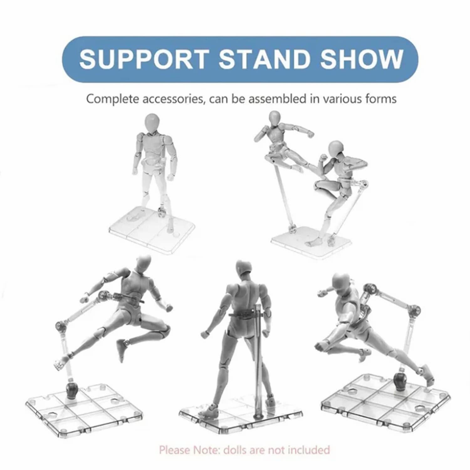 Action Figure Stands, Action F - Model Kit Hg ulasan dan harga