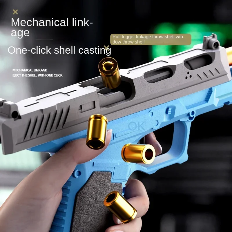 G17 Pistol Shell Throwing Cont - Model Kit Revolver ulasan dan harga