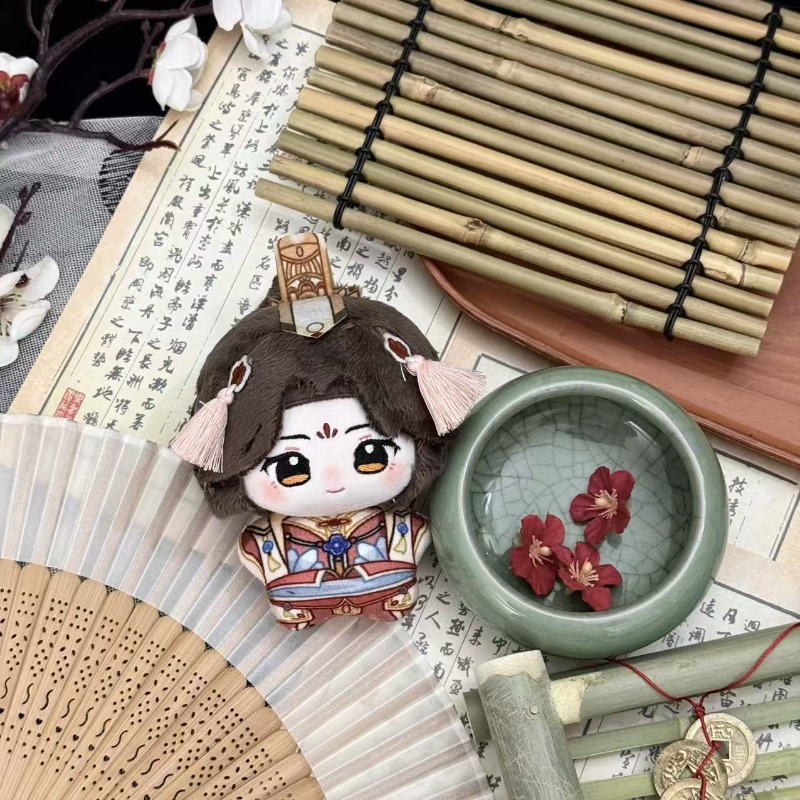 Tian Guan Ci Fu Mini Plush Dol - Model Kit Zhao Yun ulasan dan harga