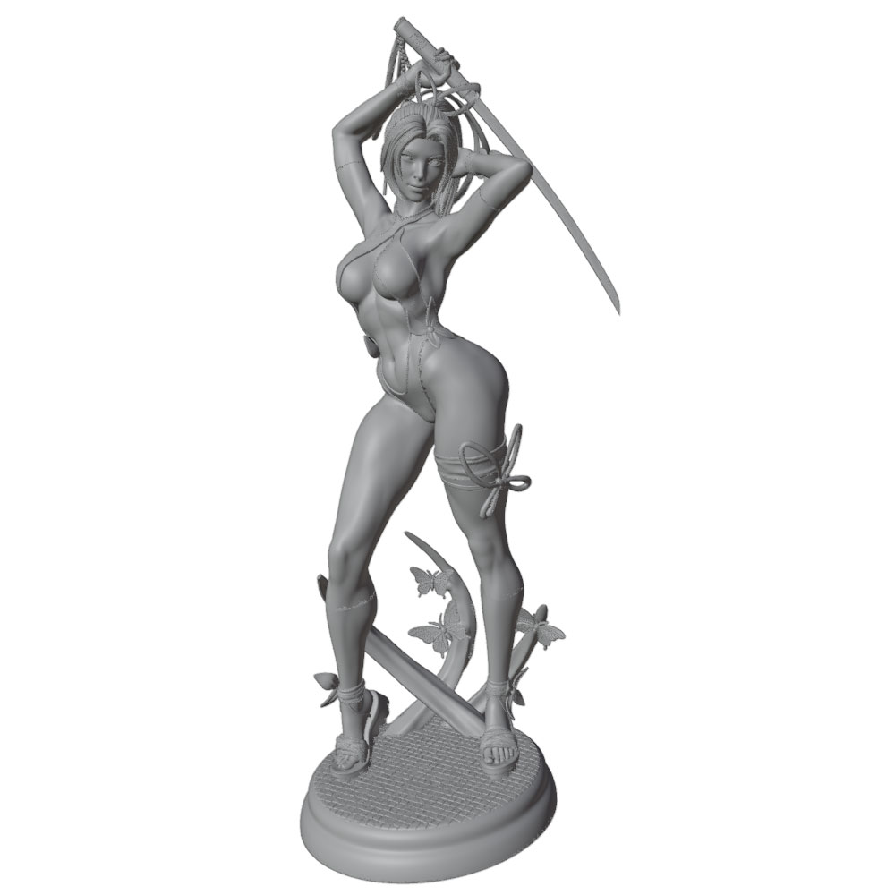 1/24 Female 	Warrior Resin Mod - Model Kit Hg ulasan dan harga