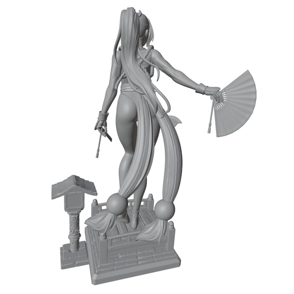 1/24 Sexy Long-Haired Girl Min - Model Kit Hg ulasan dan harga