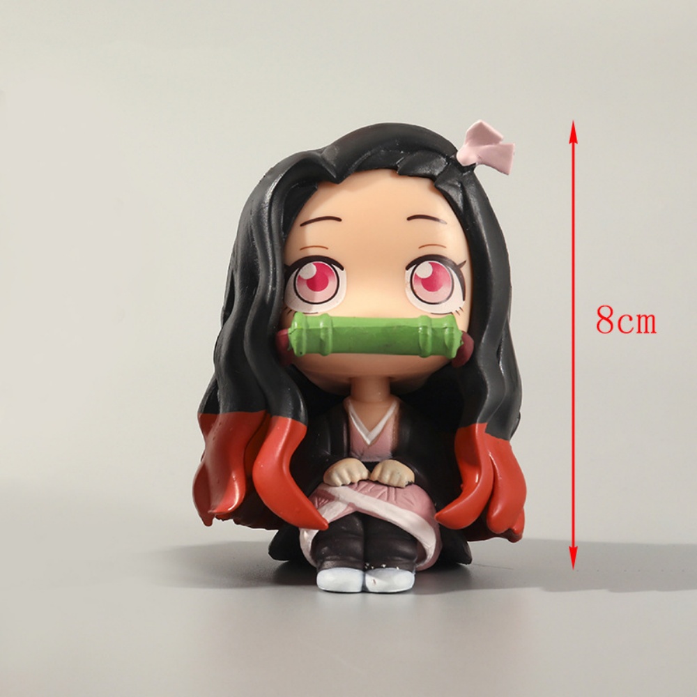 Kawaii Anime Demon Slayer Figu - Model Kit Nezuko ulasan dan harga