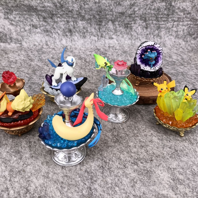 RE-MENT Pokemon Five Dynasties - Model Kit Pokemon ulasan dan harga