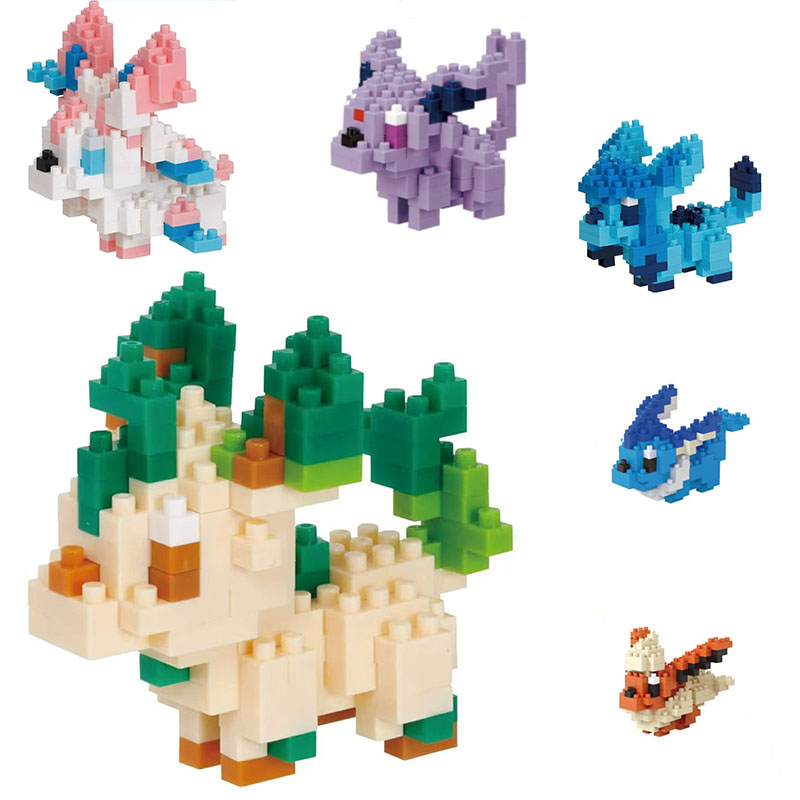 Kawaii Nanoblock Genuine Pokem - Model Kit Pokemon ulasan dan harga