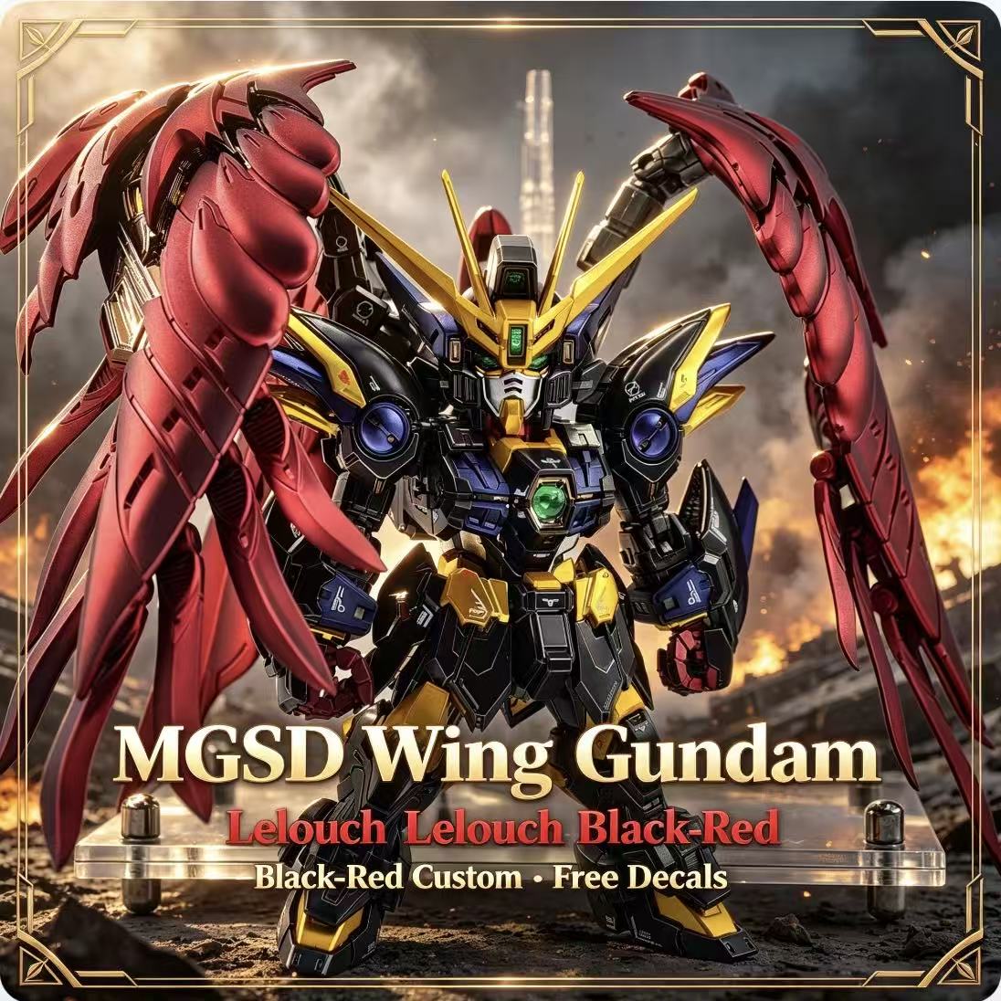 MGSD Wing Lelouch Color Scheme - Model Kit Tristan ulasan dan harga