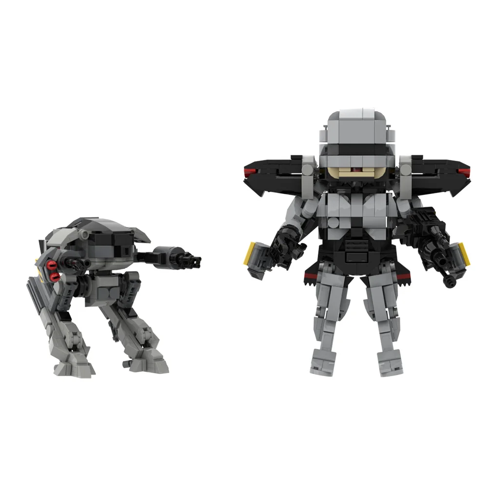 MOC Movie MechWarrior RoboCope - Model Kit Robocop ulasan dan harga