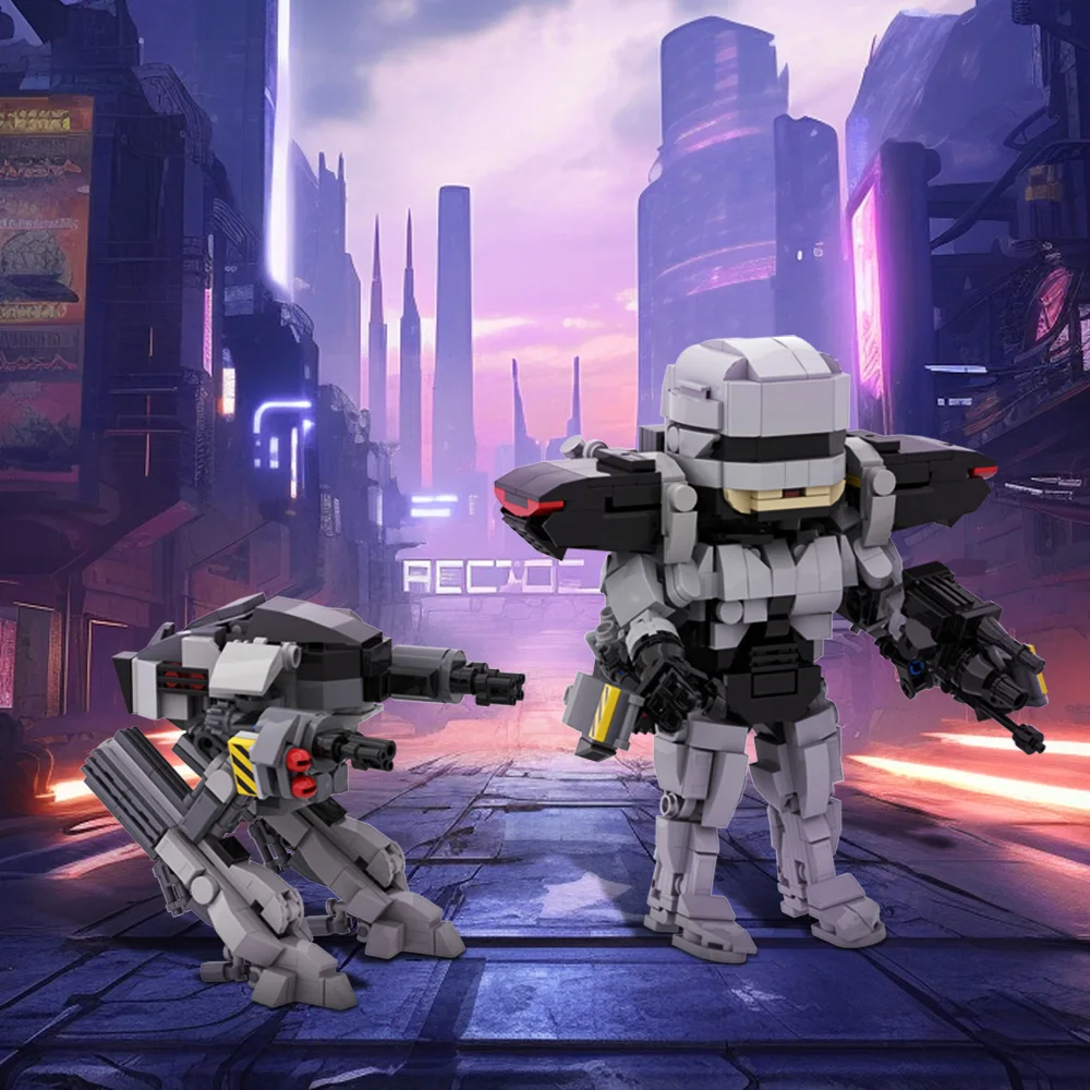 MOC Movie MechWarrior RoboCope - Model Kit Robocop ulasan dan harga