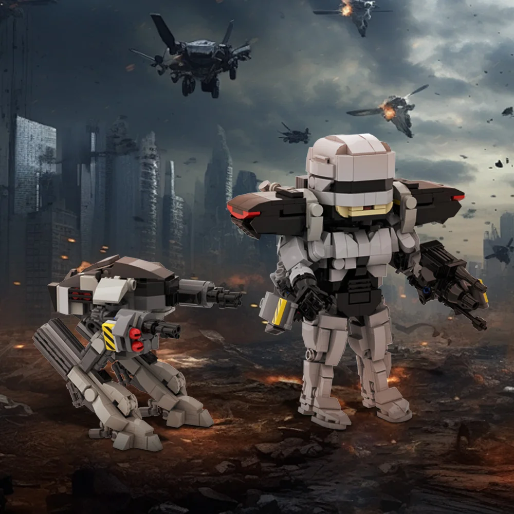 MOC Movie MechWarrior RoboCope - Model Kit Robocop ulasan dan harga