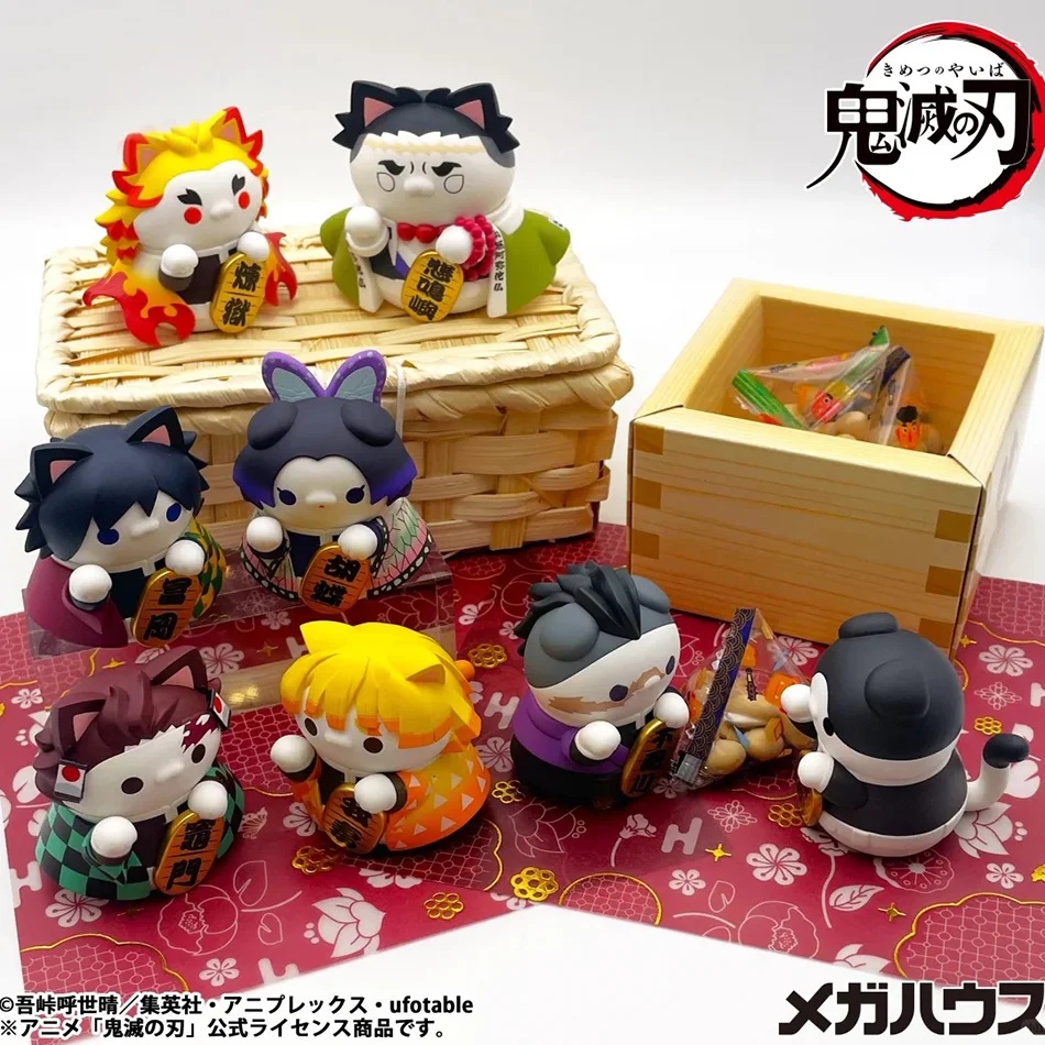 New 8pcs Demon Slayer Action F - Model Kit Nezuko ulasan dan harga