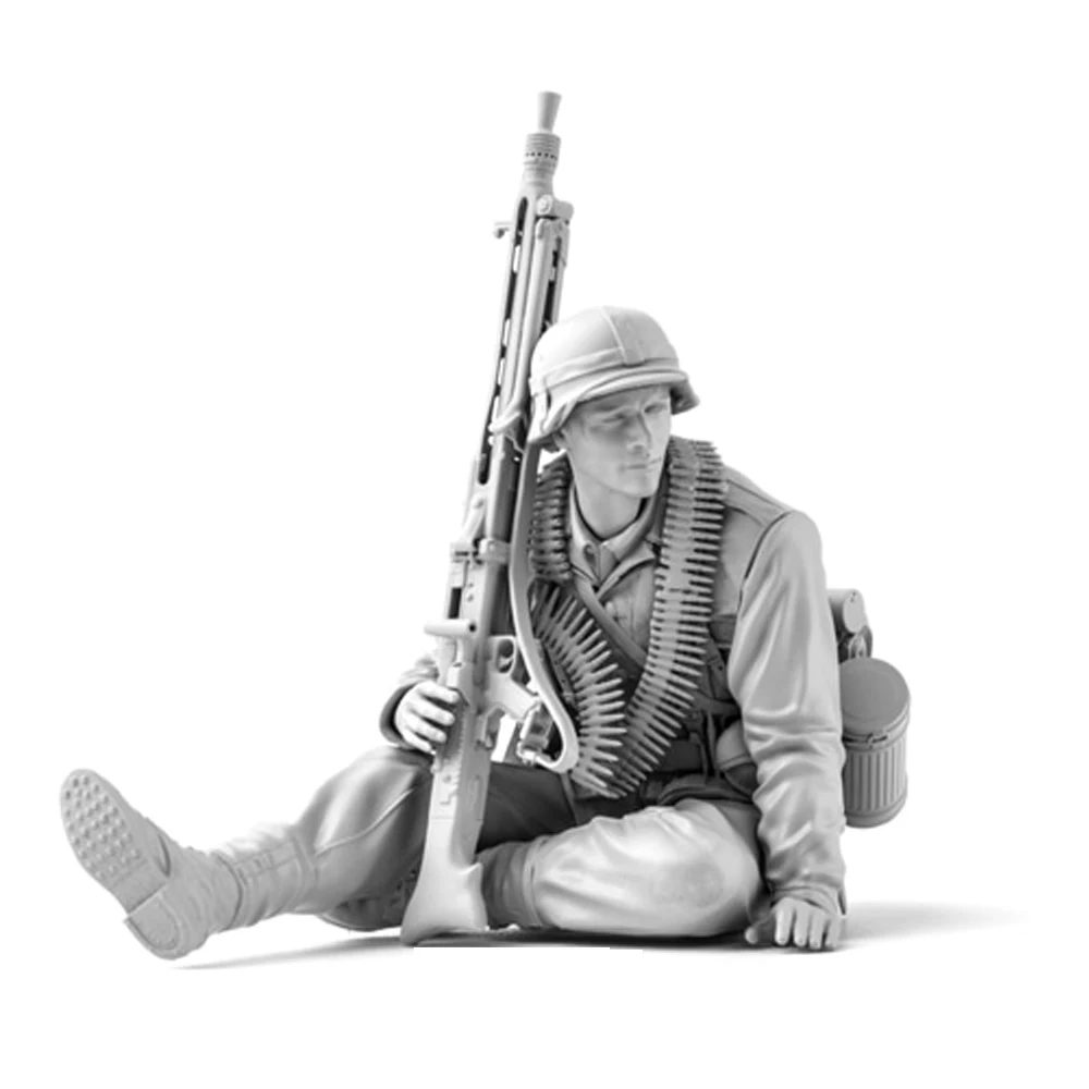 1/16  Infantry MG42 Gunner, GM - Model Kit Oberon ulasan dan harga