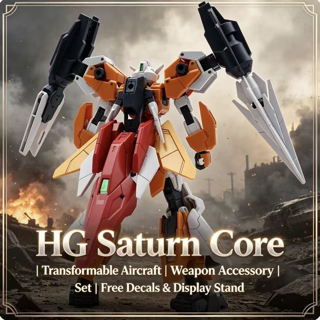 024A HG 1/144 Saturn Core Warr - Model Kit Barbatos ulasan dan harga