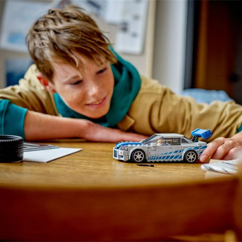 LEGO Speed Champions 2 Fast 2  - Model Kit Nissan Skyline ulasan dan harga