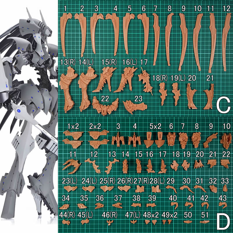 1/72 DEMOR (FATIMA TYPE) K.A.N - Model Kit Oberon ulasan dan harga