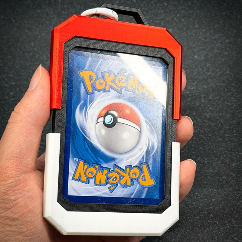 Poke Ball Vertical Card Holder - Model Kit Pokemon ulasan dan harga