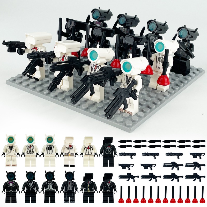 M8195 Suit monitor man buildin - Model Kit Zhao Yun ulasan dan harga