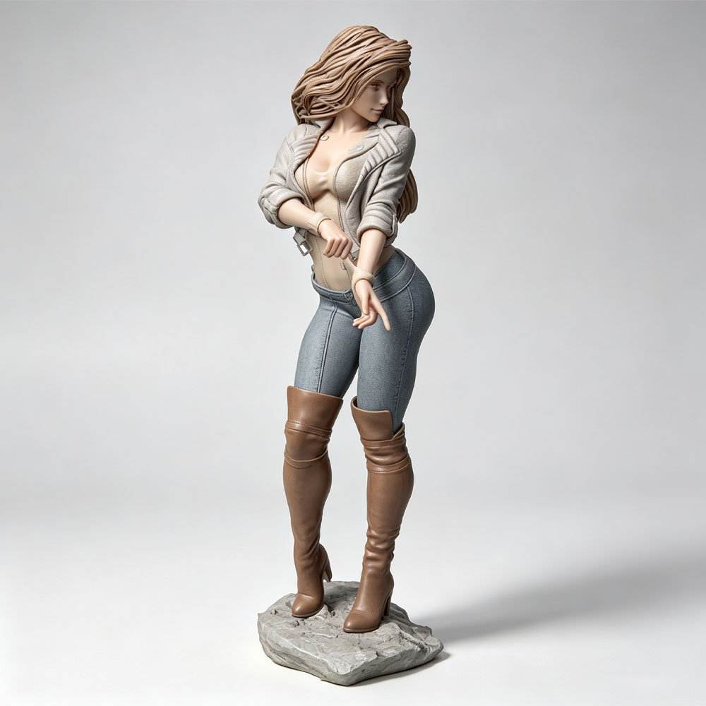 1/24 Realistic Fashionable Fem - Model Kit Hg ulasan dan harga