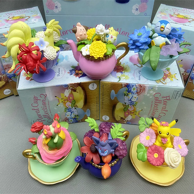 Pokemon Miniature Flower Cup S - Model Kit Pokemon ulasan dan harga