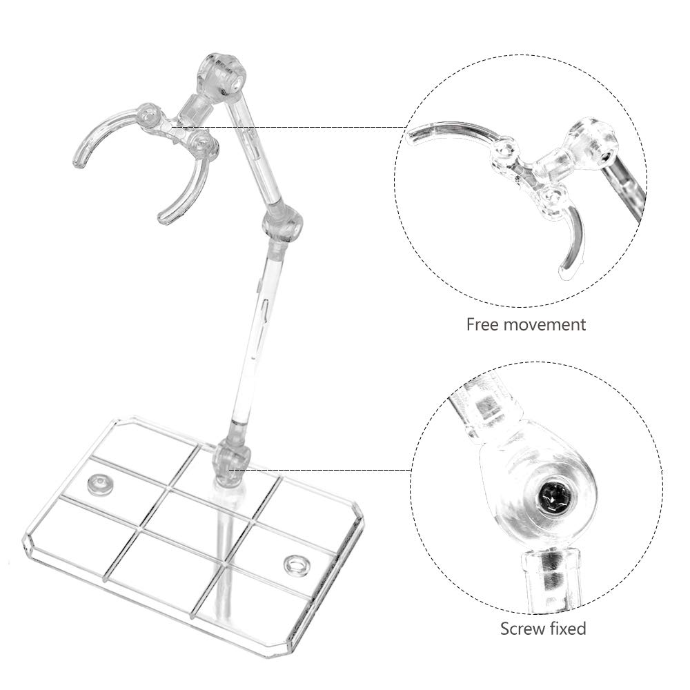 Clear Action Figure Stand,Asse - Model Kit Hg ulasan dan harga