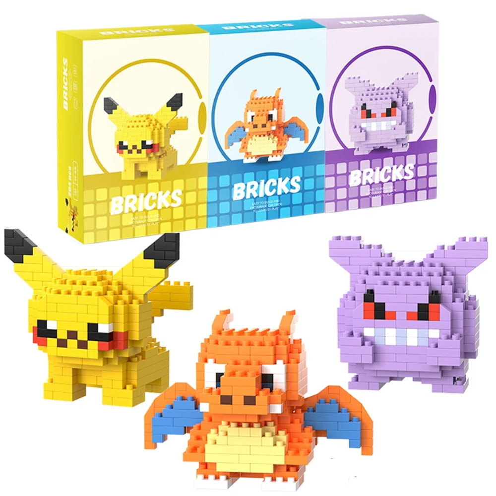 Pokemon Micro Building Blocks  - Model Kit Pokemon ulasan dan harga