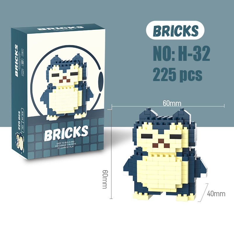 Pokemon Micro Building Blocks  - Model Kit Pokemon ulasan dan harga