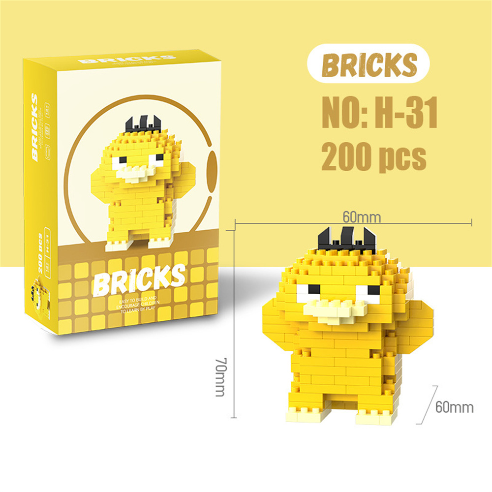 Pokemon Micro Building Blocks  - Model Kit Pokemon ulasan dan harga
