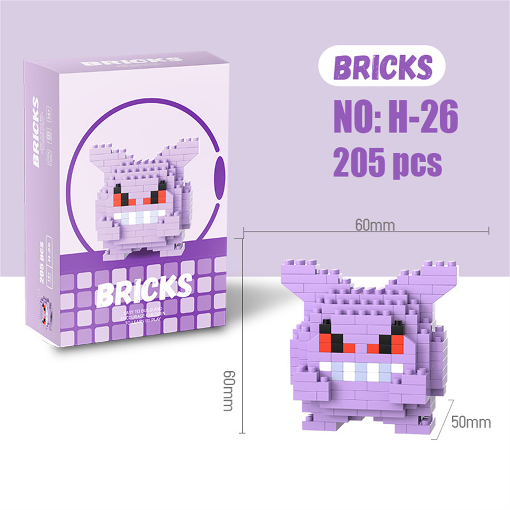 Pokemon Micro Building Blocks  - Model Kit Pokemon ulasan dan harga