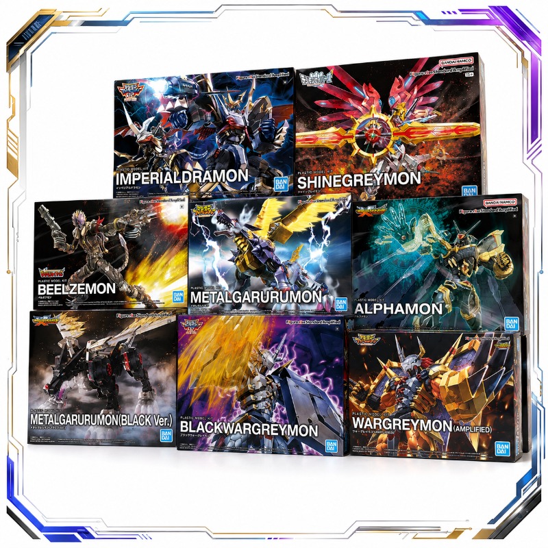 Bandai Original Digimon Figure - Model Kit Imperialdramon ulasan dan harga