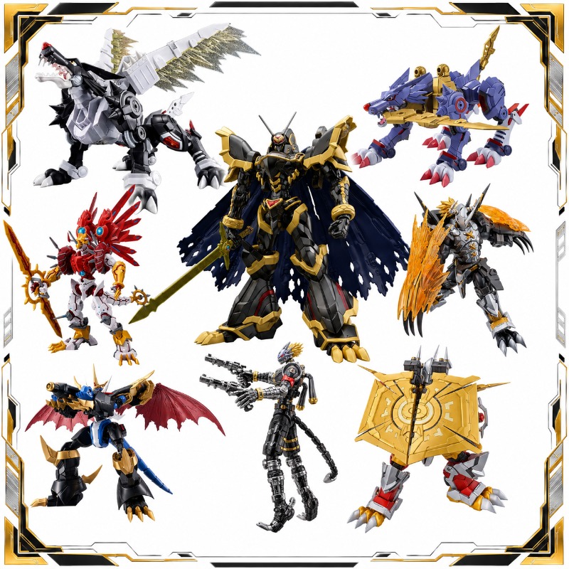 Bandai Original Digimon Figure - Model Kit Imperialdramon ulasan dan harga