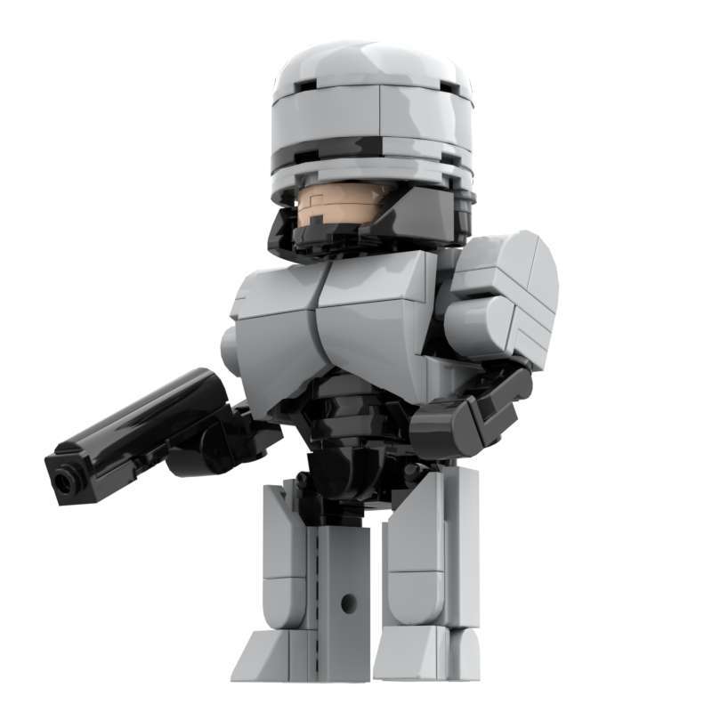 Mechanical Police Officer MOC  - Model Kit Robocop ulasan dan harga