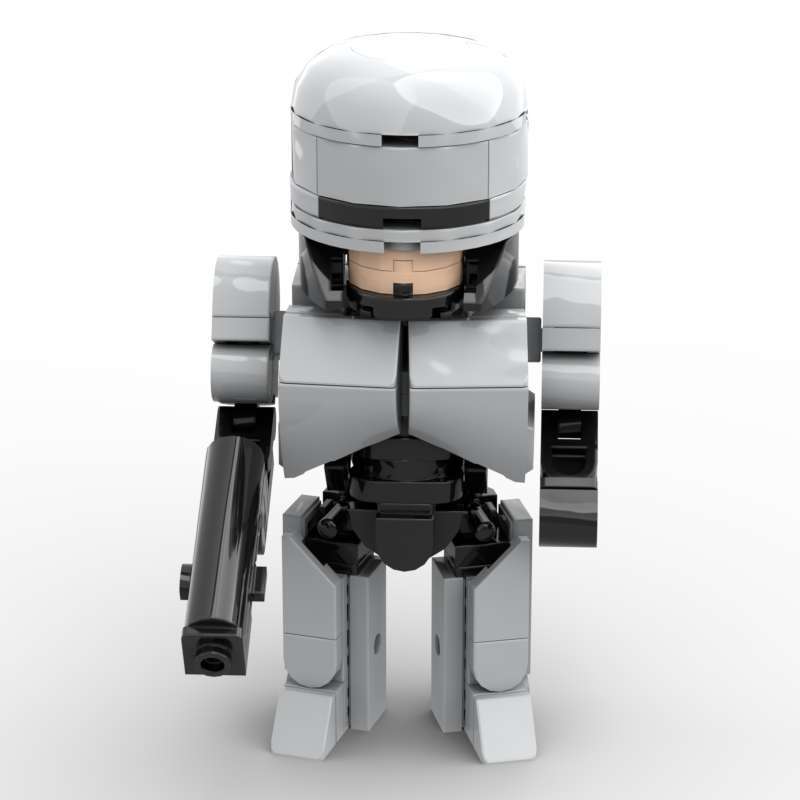 Mechanical Police Officer MOC  - Model Kit Robocop ulasan dan harga