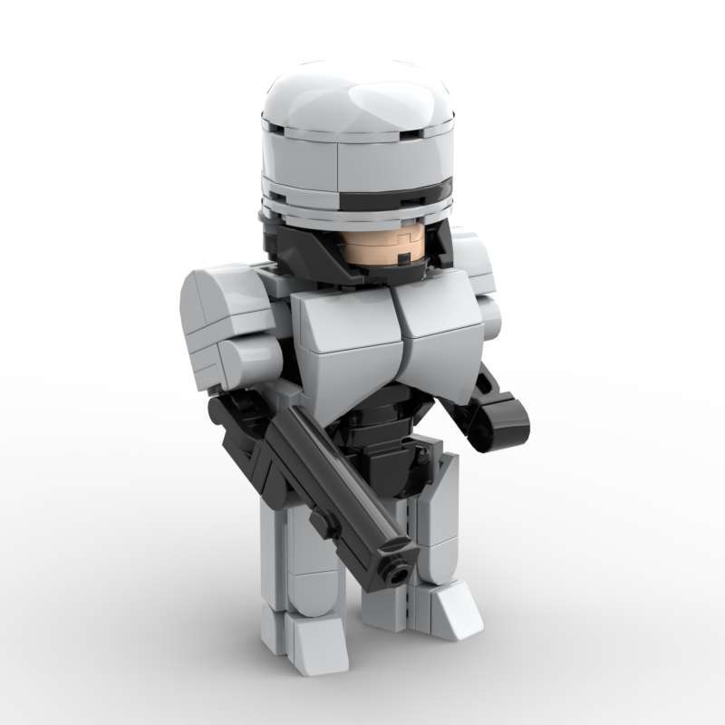 Mechanical Police Officer MOC  - Model Kit Robocop ulasan dan harga