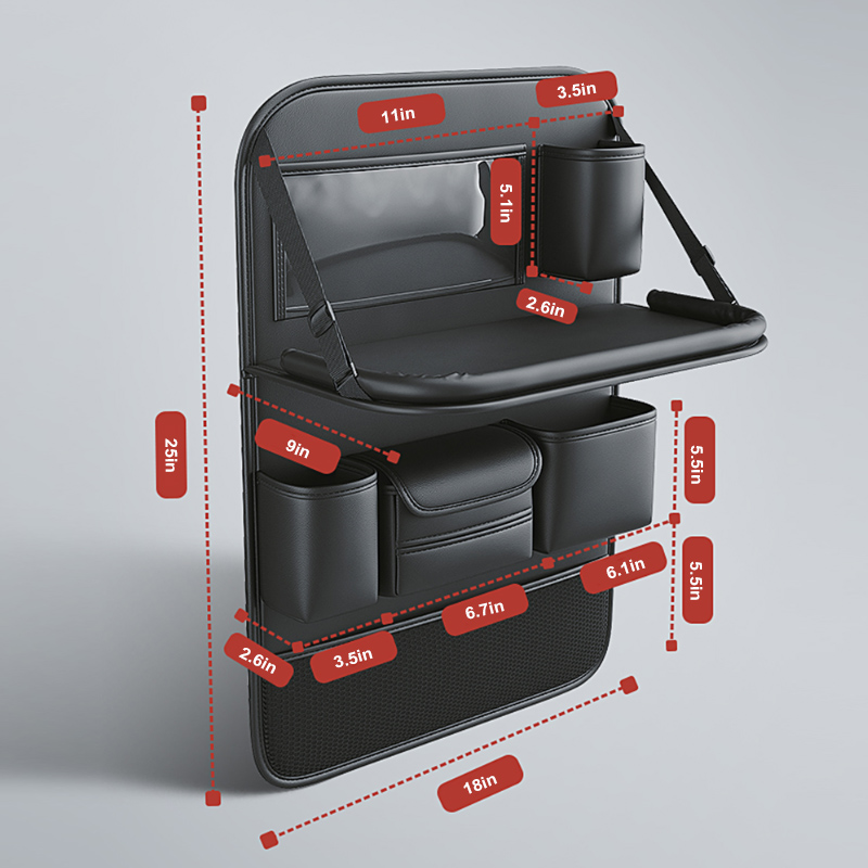 SEAMETAL Car Seat Back Organiz - Model Kit Runner Organizer ulasan dan harga