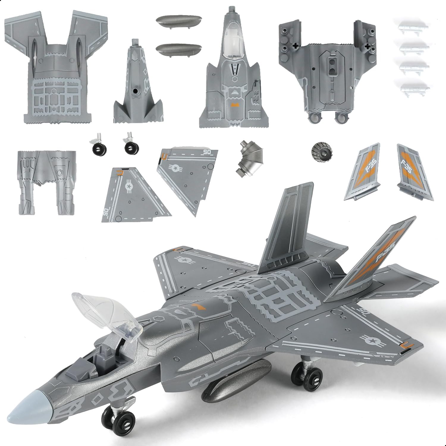 1:72 Scale F-35 Fighter Jet Qu - Model Kit Jet ulasan dan harga