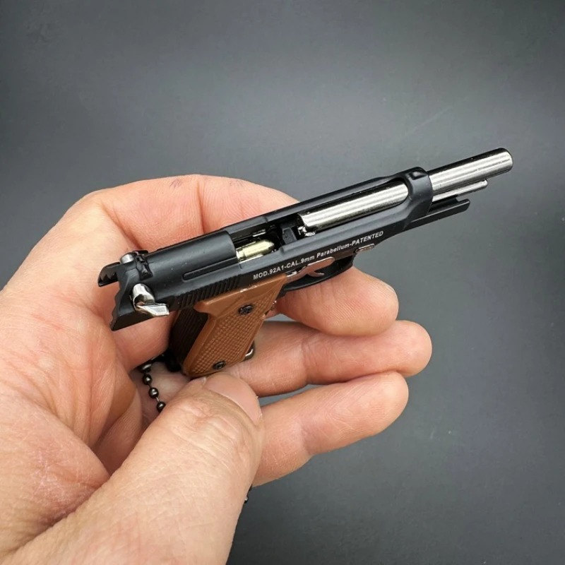 1:3 Scale Alloy Mini Pistol To - Model Kit Revolver ulasan dan harga