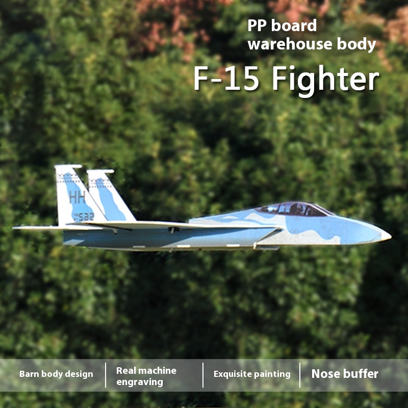 F15 Fighter Jet 740mm Wingspan - Model Kit Jet ulasan dan harga