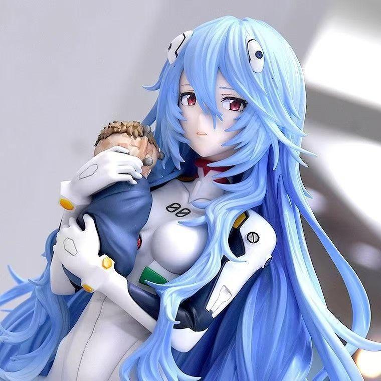 Rei Ayanami Kneeling Figure -  - Model Kit Evangelion ulasan dan harga