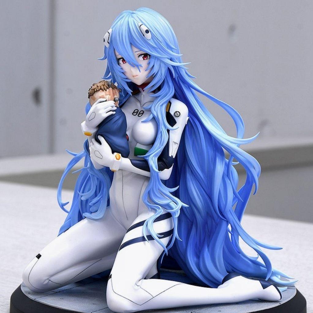 Rei Ayanami Kneeling Figure -  - Model Kit Evangelion ulasan dan harga