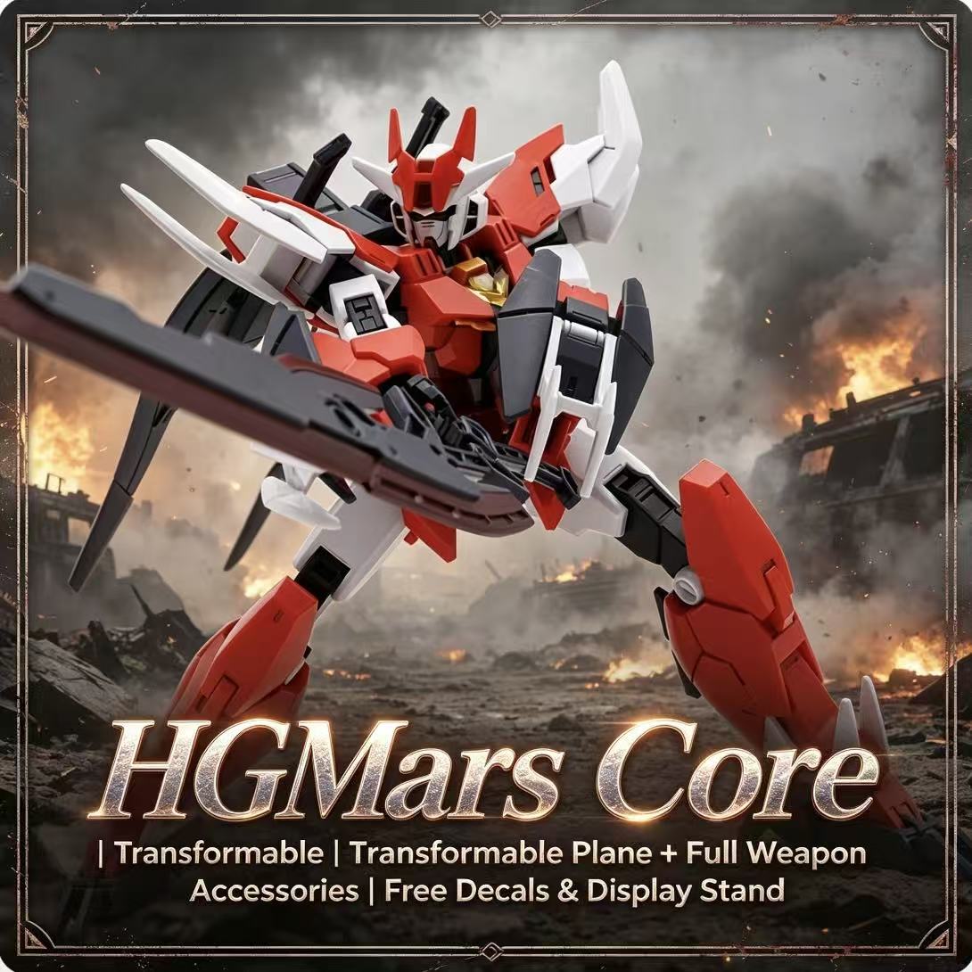 008A HG 1/144 Mars Core Warrio - Model Kit Barbatos ulasan dan harga